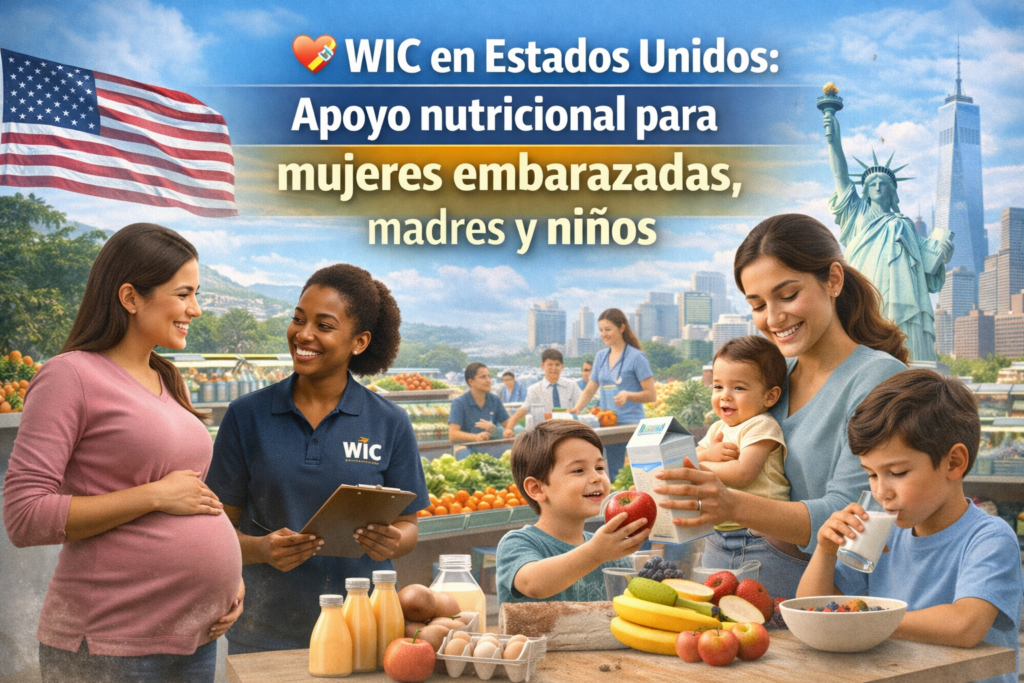 ❤️🩹 WIC en Estados Unidos: Apoyo nutricional para mujeres embarazadas, madres y niños