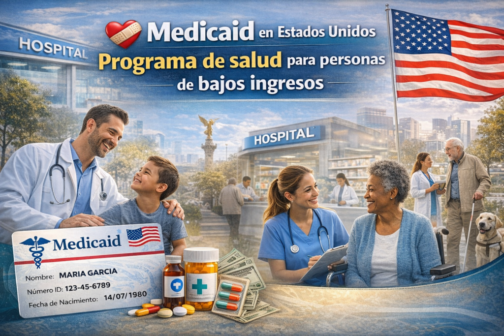 ❤️‍🩹 Medicaid en Estados Unidos: Programa de salud para personas de bajos ingresos