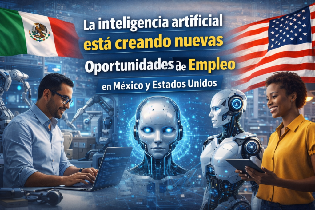 📰 La inteligencia artificial está creando nuevas oportunidades de empleo en México y Estados Unidos